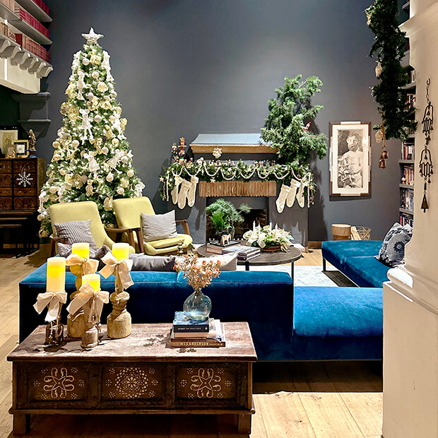 arboles navideños decorados