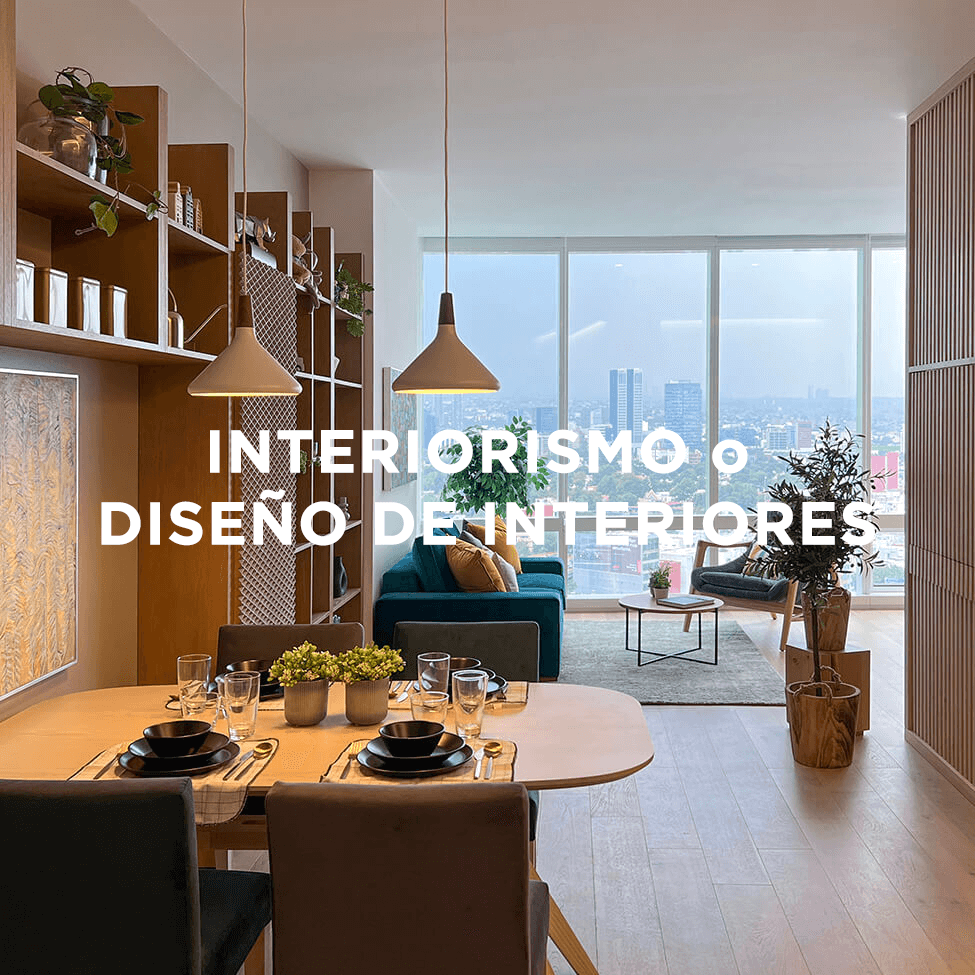 servicio de diseño de interiores o interiorismo